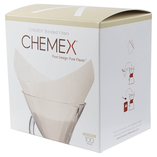 Chemex | Papierfilter FS-100 | weiss | quadratisch