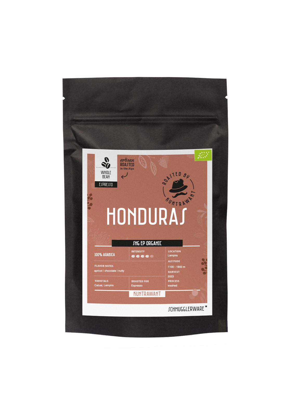 HONDURAS | Espresso | SHG EP ORGANIC | Bohnen | 250g