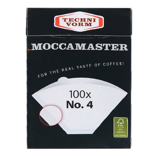 Moccamaster | Filterpapier Nr. 4 | 100 Stk